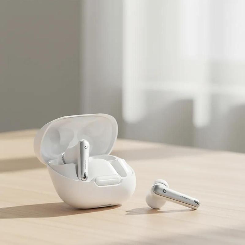 Soundcore Liberty 4 Pro Earbuds Bluetooth Branco 7 Sensores
